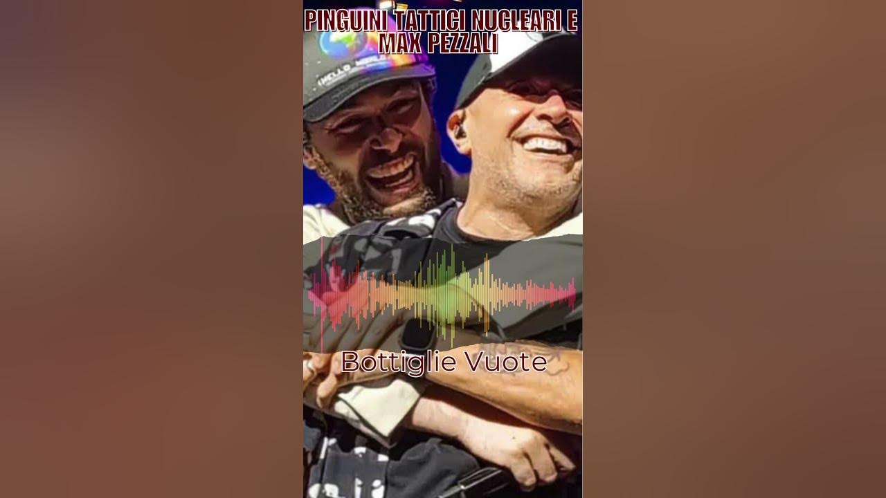 PINGUINI TATTICI NUCLEARI feat MAX PEZZALI, BOTTIGLIE VUOTE, LYRICS COVER ,FREE DA COPYRIGHT