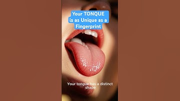 Your TONQUE Is as Unique as a Fingerprint #shorts #tongue