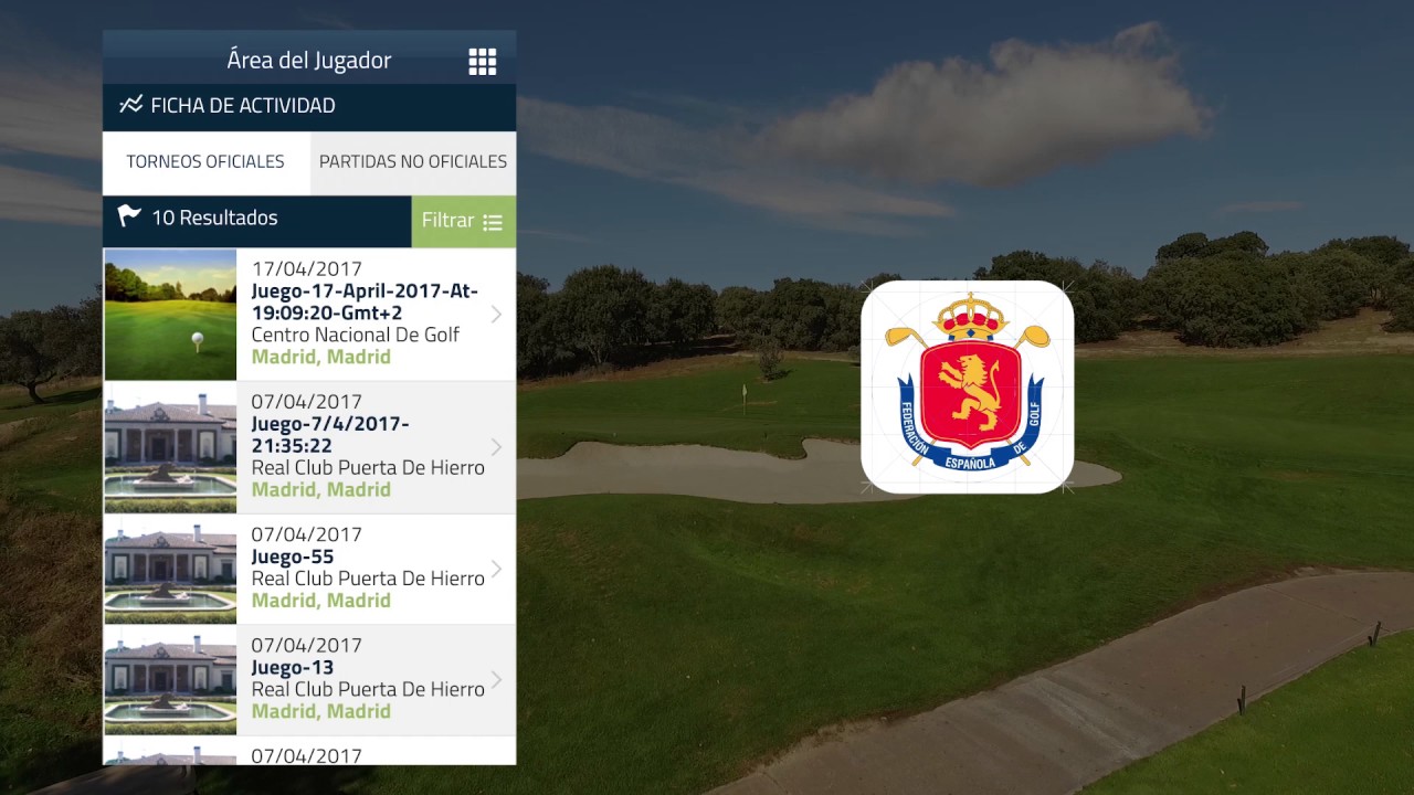 Vídeo tutorial App móvil RFEG: la ficha de actividad