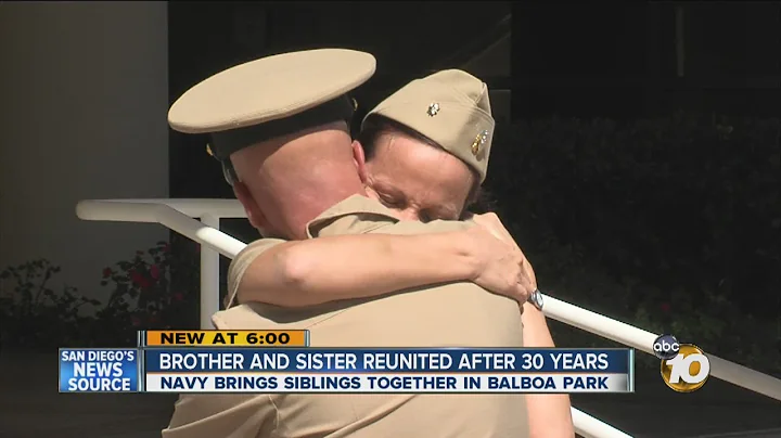US Navy siblings Robert Williamson, Cindy Murray r...