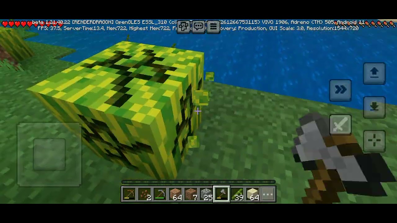 first time playing Minecraft in our channel // part 1// - YouTube