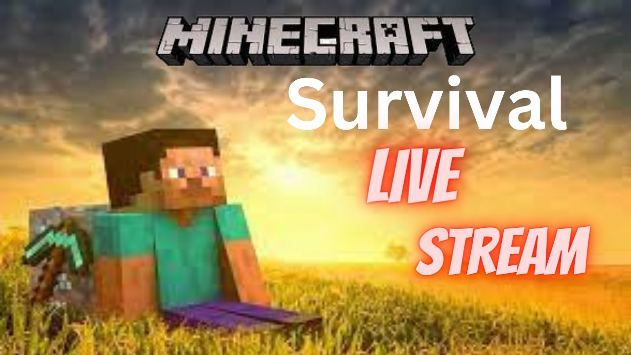 Minecraft Survival part 1 I finally find a village Live - YouTube