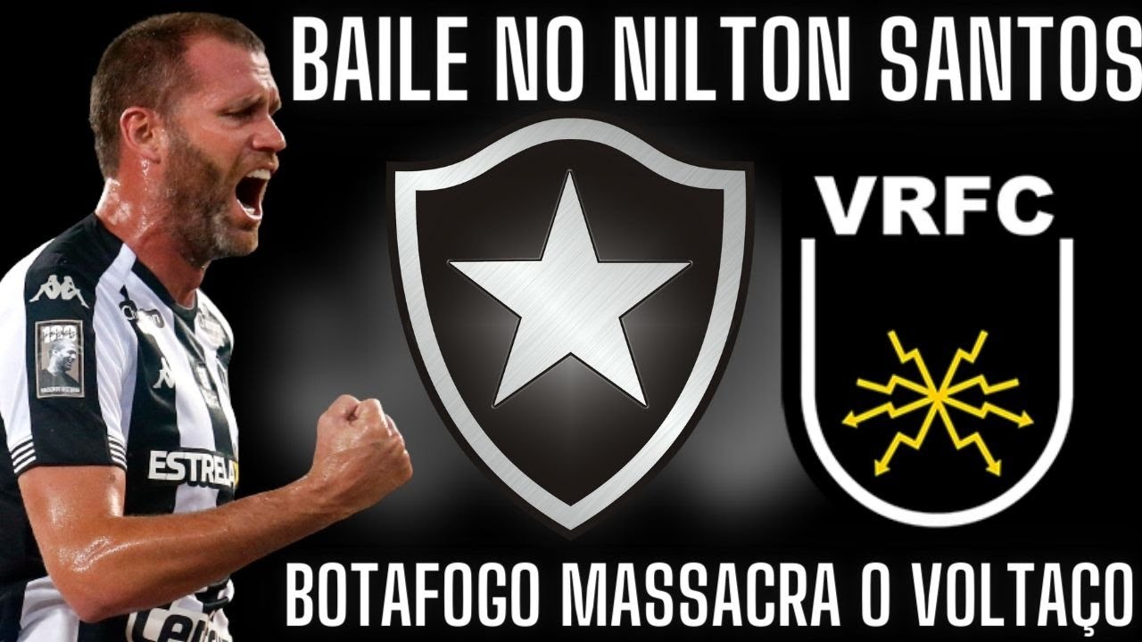 BOTAFOGO 5 X 0 VOLTA REDONDA - CARIOCA 2022 | BAILE NO NILTON SANTOS ...