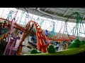 Nickelodeon Slime Streak 4K Front & Back Seat POV - Nickelodeon Universe American Dream Mall