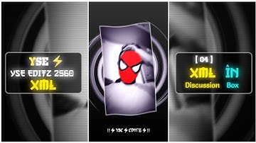 YSE⚡(04) ORIGINAL XML FILE || YSE2560 || YSE TREND XML VIDEO || BD TREND XML || PRESENT XML VIDEO 💝⚡