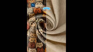Photoshop Tips for 2026 - How to applying realistic Pattern to rough Fabric. #ducthangds