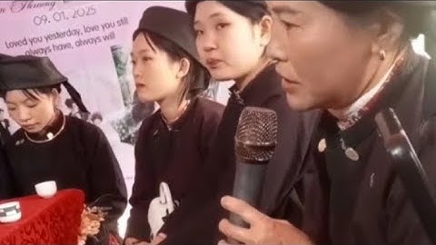 Cỏ lẩu giao dâu dân tộc nùng, từ nhà gái giao cho nhà trai rất tuyệt vời,