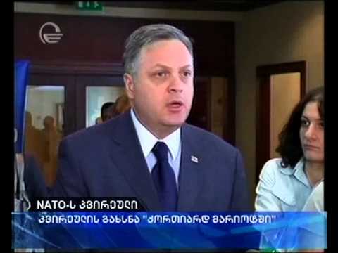 \"ქრონიკის\" პირდაპირი ჩართვა - სემინარი NATO-ს ასპირანტი ქვეყნების მონაწილეობით