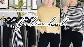 FASHION TRY ON HAUL 2018! FOREVER 21, TOPSHOP, H\&M, GUCCI?! \& MORE!