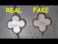 Real vs fake van cleef bracelet how to spot fake vca  van cleef and arpels alhambra bracelet