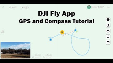 DJI Fly App - GPS and Compass Tutorial - Mavic Mini, Mini 2, Mavic Air 2