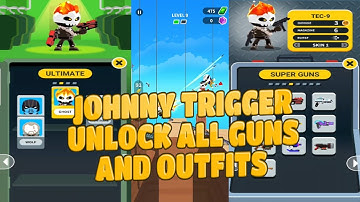 HOW TO UNLOCK ALL GUNS AND OUTFITS IN JOHNNY TRIGGER 2020