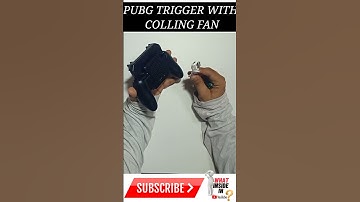 PUBG Trigger with cooling fan 🌀 review, What inside PUBG, BGMI, Free fire Trigger ? #shorts #trigger
