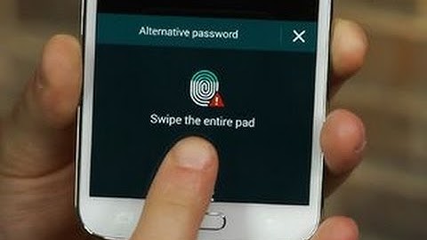 CNET How To - Set up the fingerprint scanner on the Galaxy S5