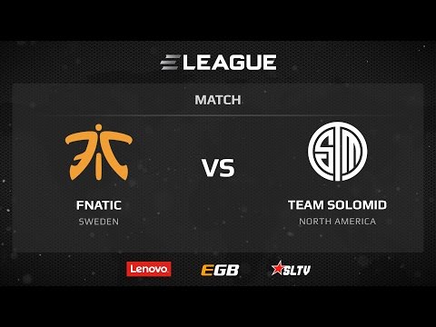 Fnatic vs TSM, map 1 cache, ELEAGUE Season 1