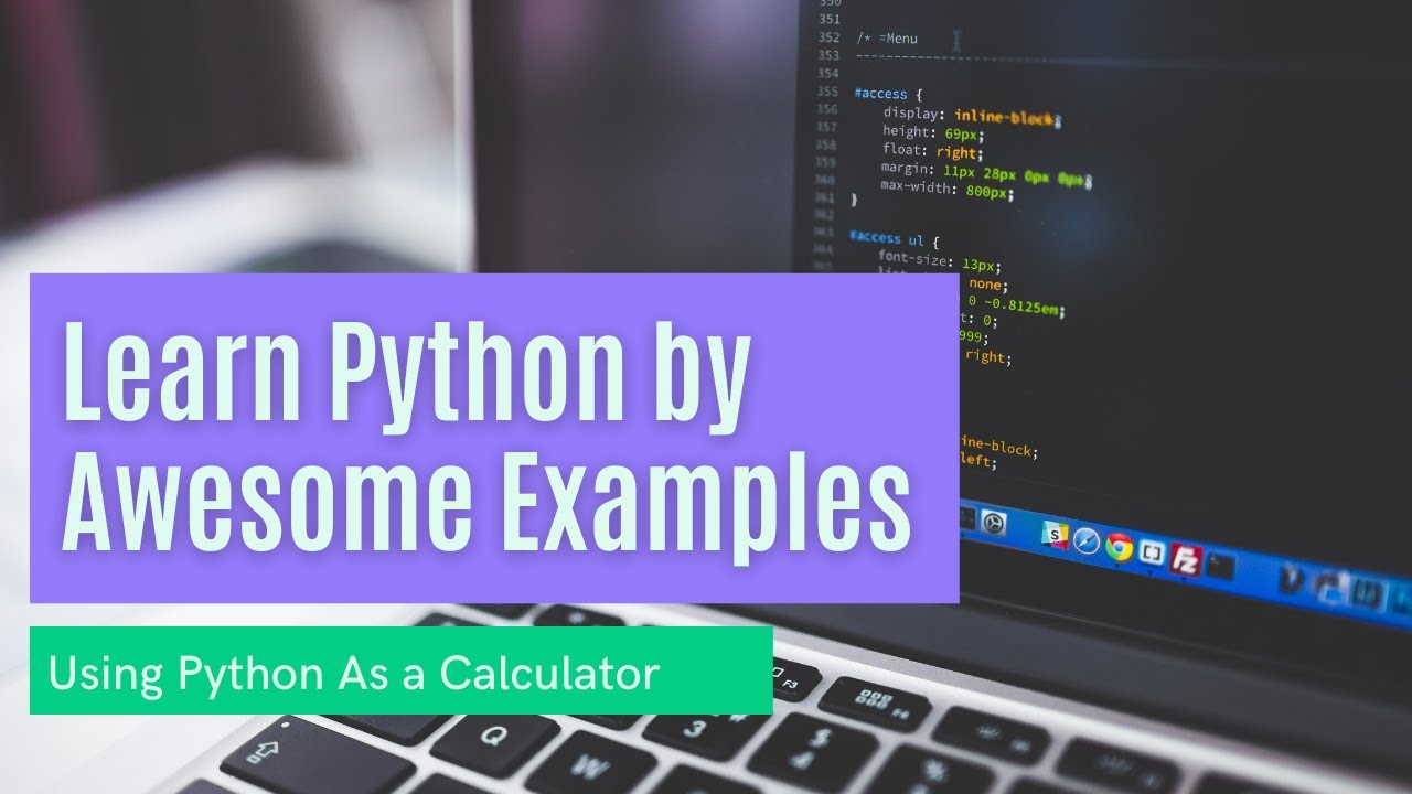 Python as a Calculator | Python Calculator | Quick Calculation by ...