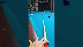 pool Headcam  pov   Table View  Cue Ball Control  asmr  satisfying videos gopro720P HD 6