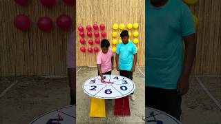 Exciting Spin game challenge !! Who Win Red or Yellow ??