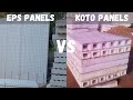 KOTO vs EPS Wall Panels: 2 Similarities & 3 Differences