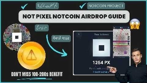 How to Join Not Pixel NotCoin & Dogs Airdrop and Earn $500 Free!