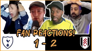 Spurs Fans FUMING 😤 | Reactions to Tottenham Hotspur 1 - 2 Fulham | Premier League Fan Reactions