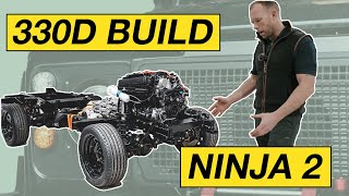 ARE WE REALLY BUILDING ANOTHER NINJA?? Bmw 330d into a Land Rover Defender Puma | MAHKER EP059