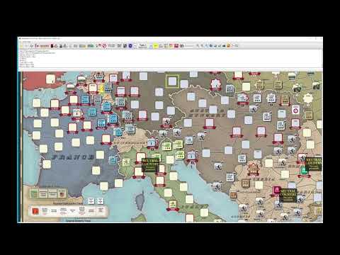 games of glory  2022  Paths of Glory - GMT Games - Turns 1 and 2 playthrough