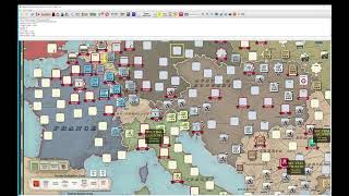 Paths of Glory - GMT Games - Turns 1 and 2 playthrough