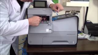 HP Officejet Enterprise Color X555 Unboxing &amp; Setup