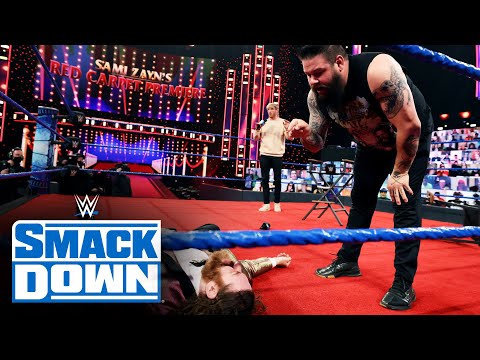 Kevin Owens invades Sami Zayn’s Red Carpet Trailer Premiere: SmackDown, April 2, 2021