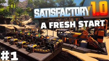 THE JOURNEY BEGINS: AUTOMATION & EXPLORATION | SATISFACTORY LET