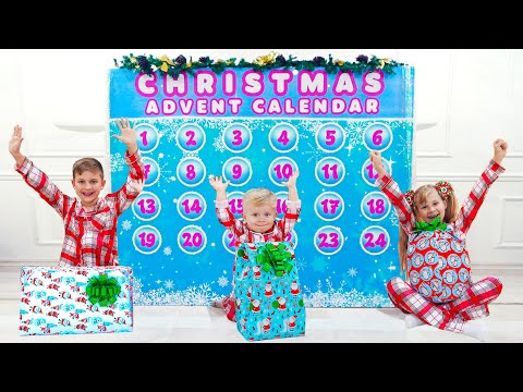 Diana Y Roma Abren El Calendario De Adviento Con Una Lista De Tareas Navideñas 