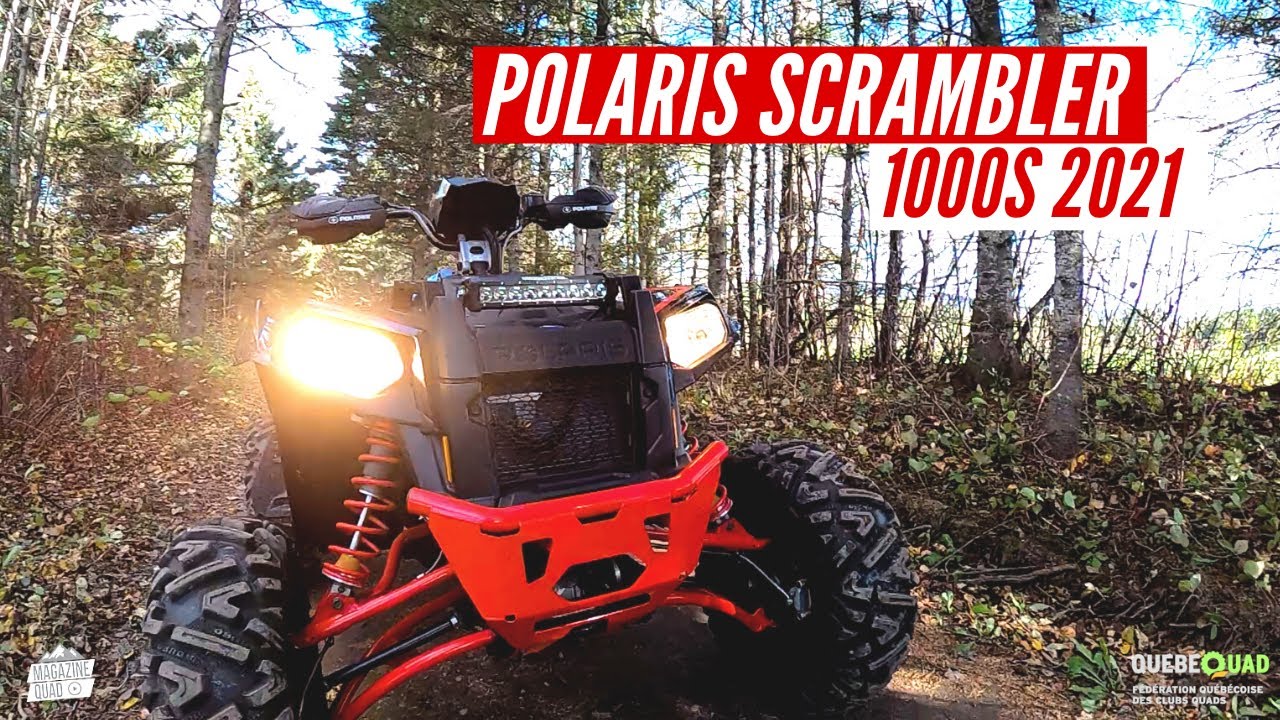 Magazinequad Tv Essai Du Polaris Scrambler 1000 S 21 Youtube