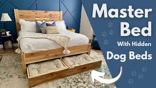 Simple Modern Bed with Storage - Bedroom Makeover #1 by Jesse Mullen — Mullen The Maker 1,082 views 3 years ago 14 minutes, 44 seconds