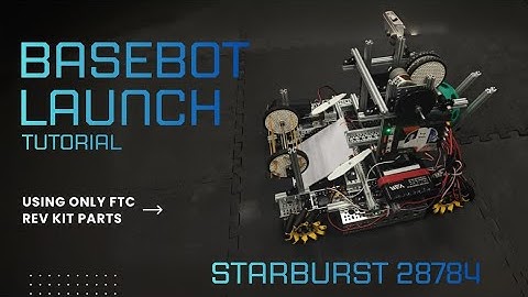 REV ONLY Basebot | 只需要 REV 件的 FTC 機器人 | FTC Decode 