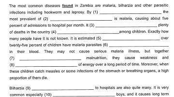 2012 English paper 2- Cloze passage exam revision