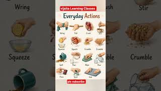 #action #words #english #school #spokenenglish #teachingcommunity #education #onlineeducator