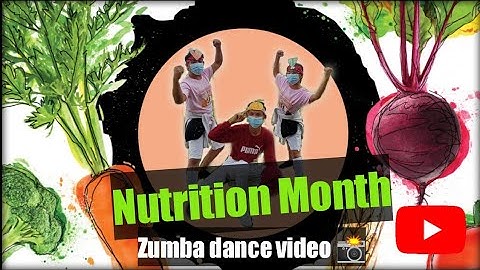 Nutrition Month Program: Zumba dance video 📸