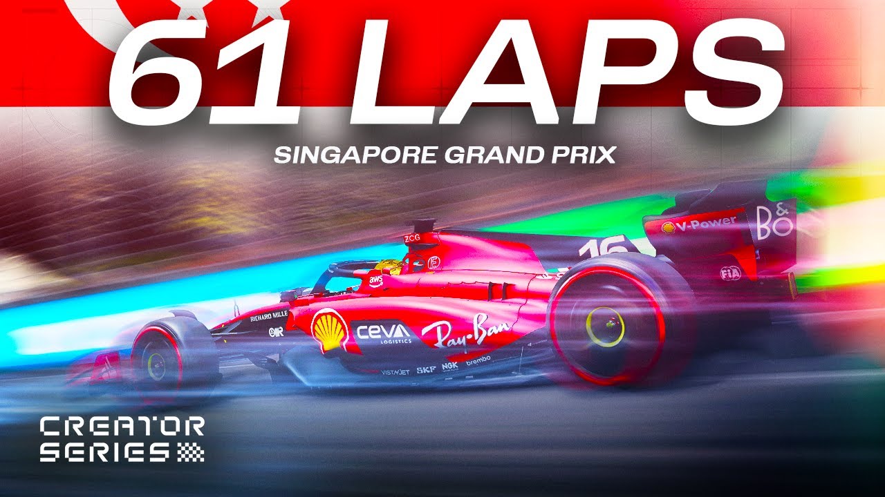 The Toughest Creator Series Race I’ve Ever had - 100% Singapore GP