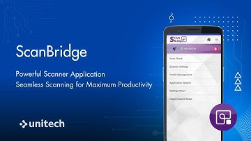 【Unitech Software Solution】ScanBridge Introduction