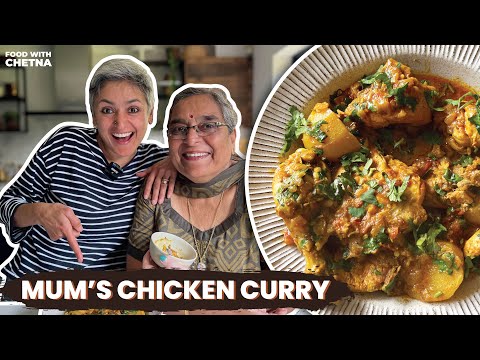 MUMS CHICKEN CURRY RECIPE  Ultimate comfort food  Easy Chicken curry  Food with Chetna