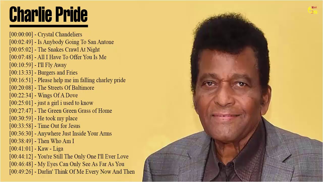 ⁣Charlie Pride  Greatest hits 2019 - Best of Charlie Pride