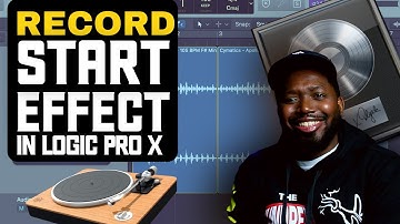 How To Make The Record Speed Up Effect / Turntable Start Effect | Logic Pro X Tutorial