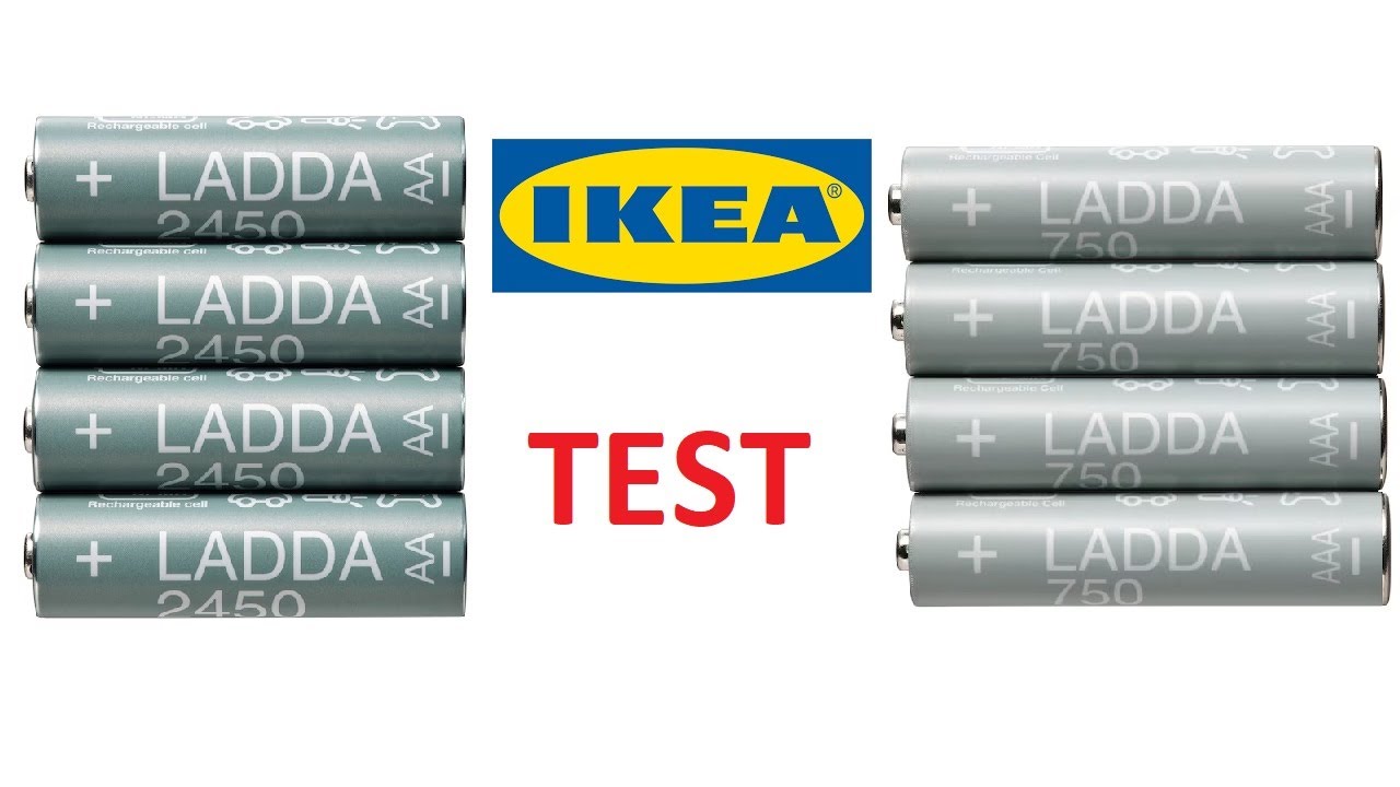 LADDA Rechargeable battery, HR03 AAA 1.2V, 750mAh - IKEA