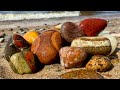 Lots of Colorful Rocks Found at Vermillion Point
