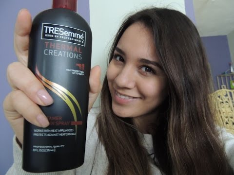 Video: TRESemme Thermal Creations Volumirajoči Mousse