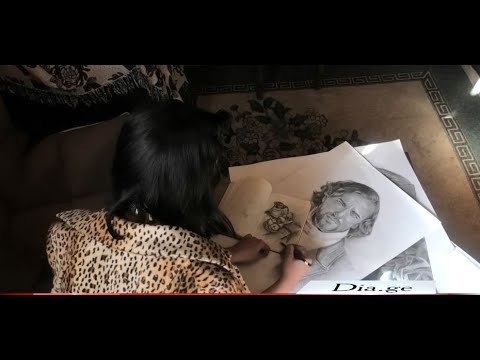 გორელი ახალგაზრდა  მხატვარი გამოფენისთვის ემზადება 25.01.2021