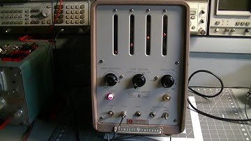 HP Hewlett Packard 521A frequency counter from 1955