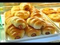 How to Make Super Soft and Moist Chinese Bakery Buns / Milk Bread 港式香肠麵包