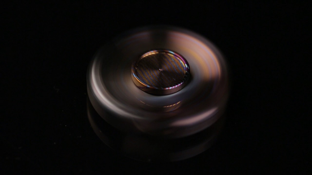 Rotablade Stubby Fidget Toy Custom Materials - YouTube